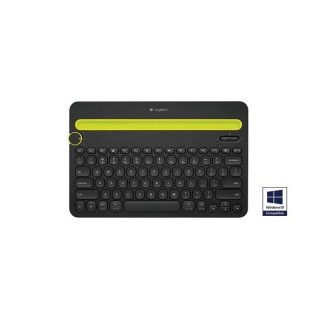LOGITECH - Clavier bluetooth multidevice K480 Noir - AZERTY - Noir