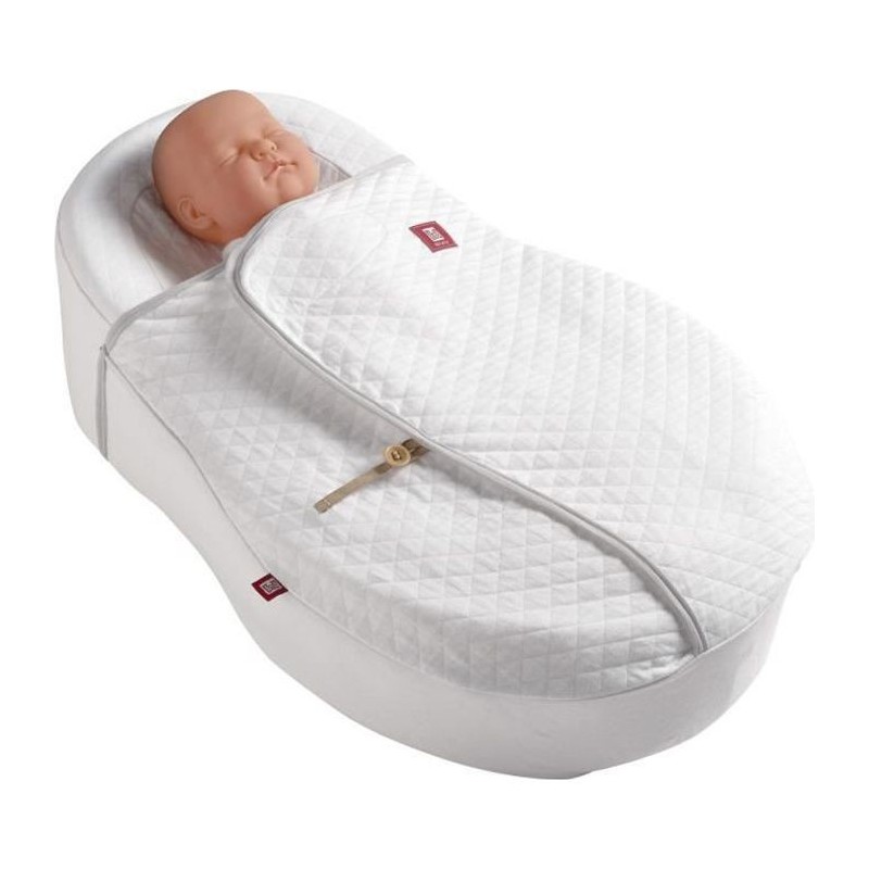 RED CASTLE Couverture bébé Cocoonacover 2,5 tog Blanc Feuilles