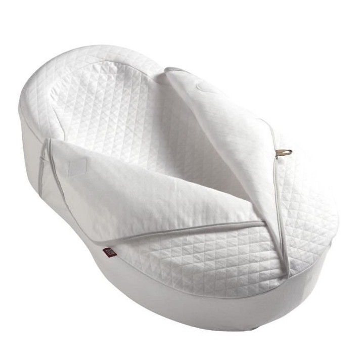 RED CASTLE Couverture bébé Cocoonacover 2,5 tog Blanc Feuilles