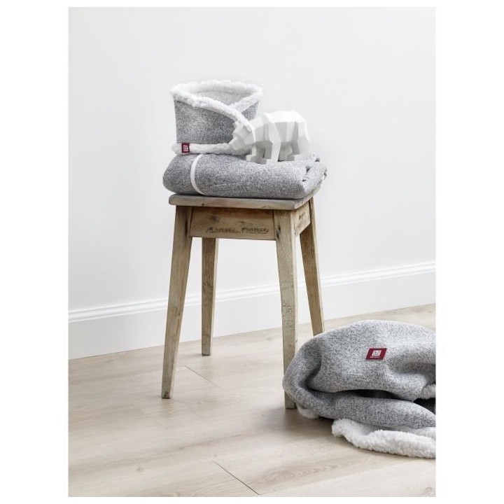 Couverture multi-usages 'douillet' Red Castle 0-6 mois gris chiné-bla