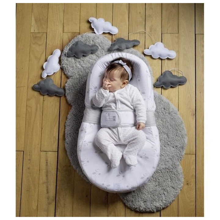Red Castle Cocoonababy Coussin Érgonomique avec Drap +0m Dreamy Cloud