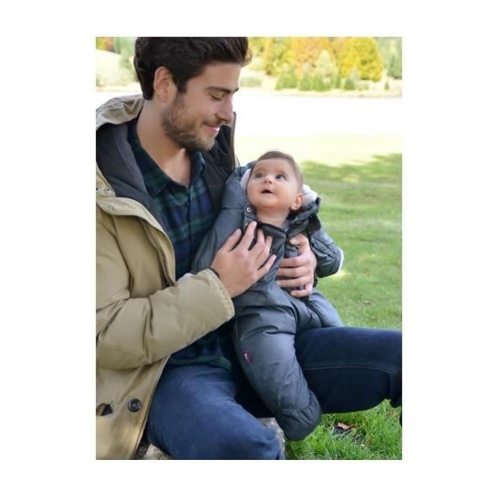 RED CASTLE Combi T-zip - 0-6m /Bleu chiné