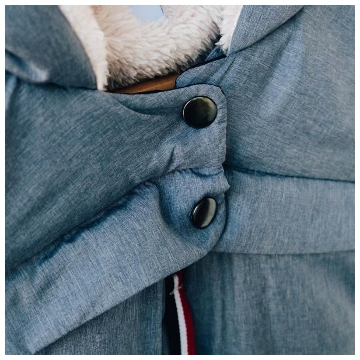 RED CASTLE Combi T-zip - 6-12m /Bleu chiné