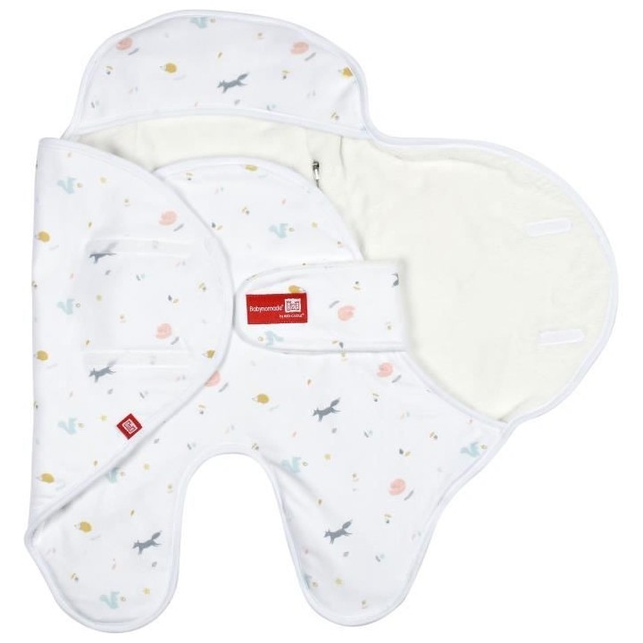 RED CASTLE Couverture bébé Babynomade Renard heureux