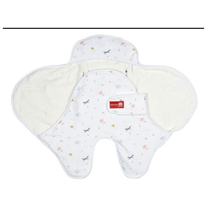 RED CASTLE Couverture bébé Babynomade Renard heureux