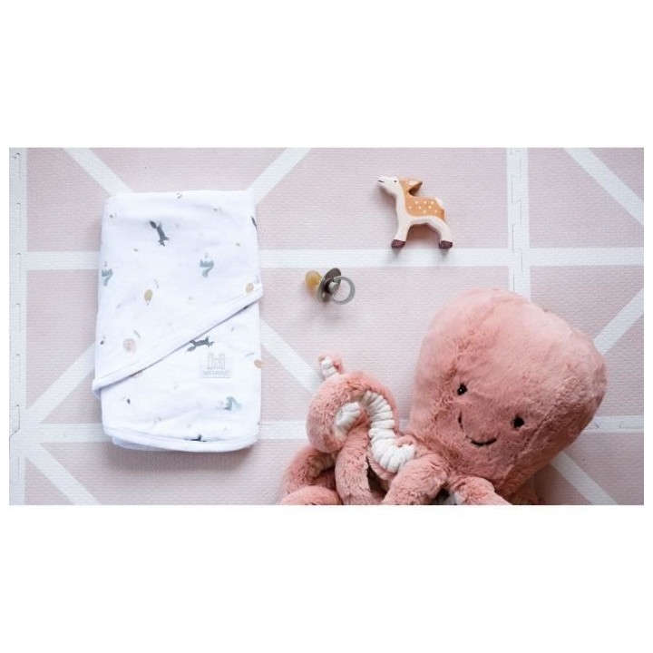 RED CASTLE, Couverture Miracle™ Happy Fox /biais White