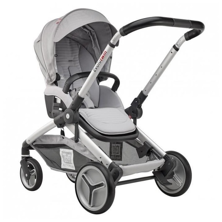 RED CASTLE Poussette double Evolutwin - Des la naissance - Jusqu'a 15k