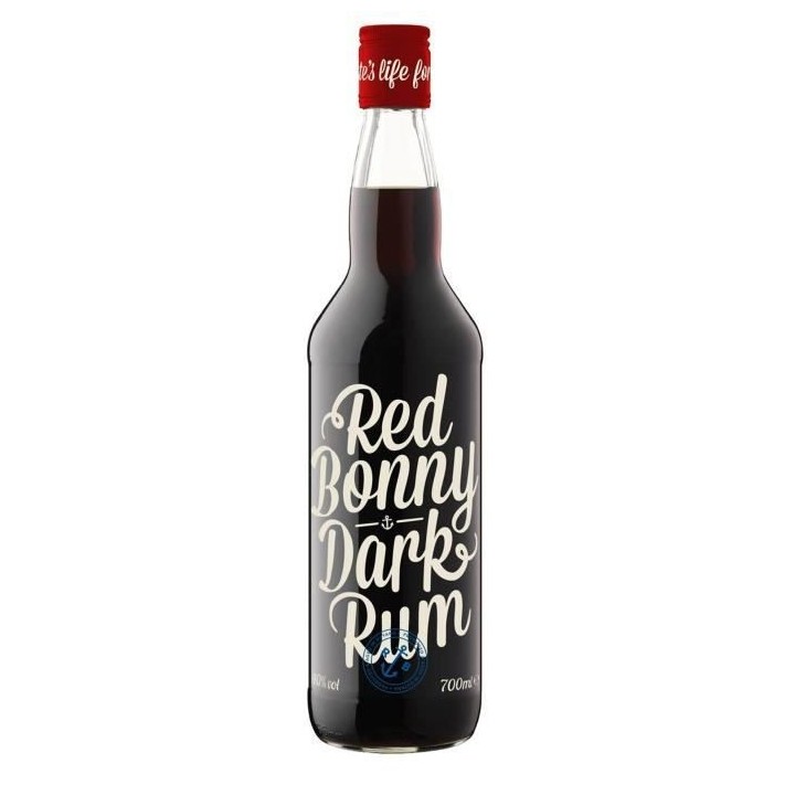 Red Bonny - Dark Rum - Guyanne - 40% - 70 cl