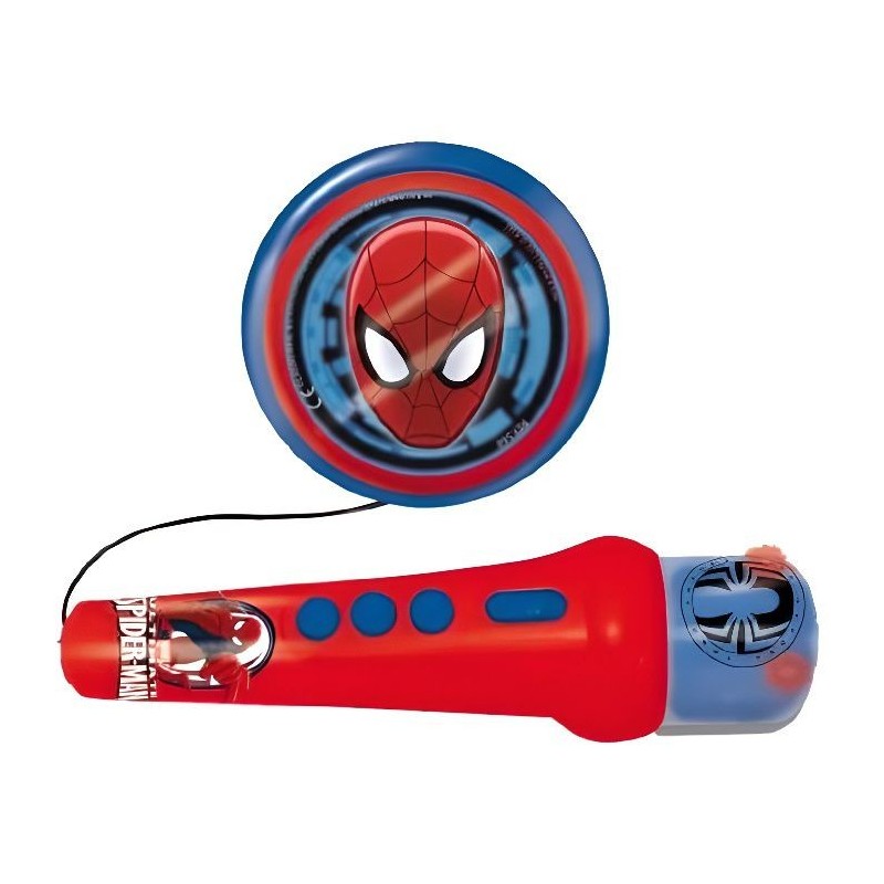 SPIDERMAN Microphone et haut parleur