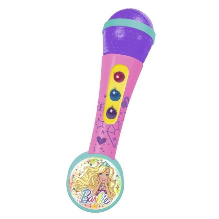 BARBIE Micro a main avec ampli et rythmes