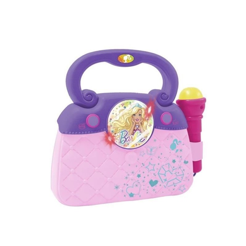 BARBIE Sac Glamour avec microphone - 4409