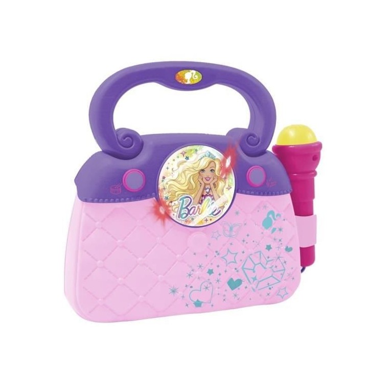BARBIE Sac Glamour avec microphone - 4409