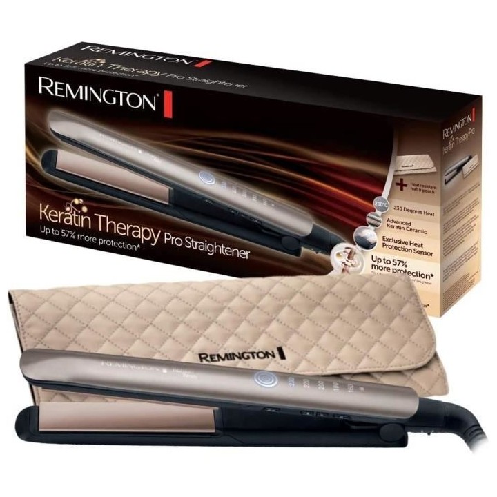 REMINGTON Lisseur Keratin Therapy S8590