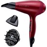 Seche-Cheveux Remington AC9096 Silk Ionique Grille Céramique Protéine de Soie, Moteur AC Professionnel, Fonction turbo 2400W