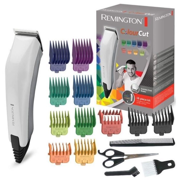 Remington HC5035 Coffret Cheveux Homme Color Cut, Tondeuse Cheveux 11