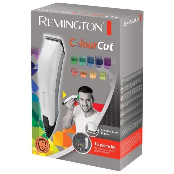 Remington HC5035 Coffret Cheveux Homme Color Cut, Tondeuse Cheveux 11