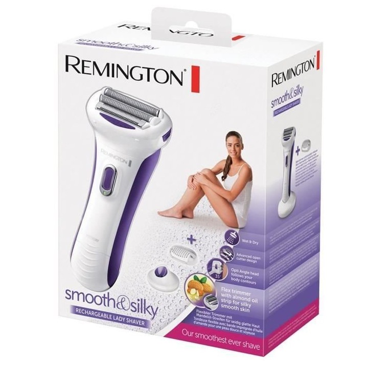Remington WDF5030 Rasoir Electrique Femme Smooth Silky Etanche Recharg