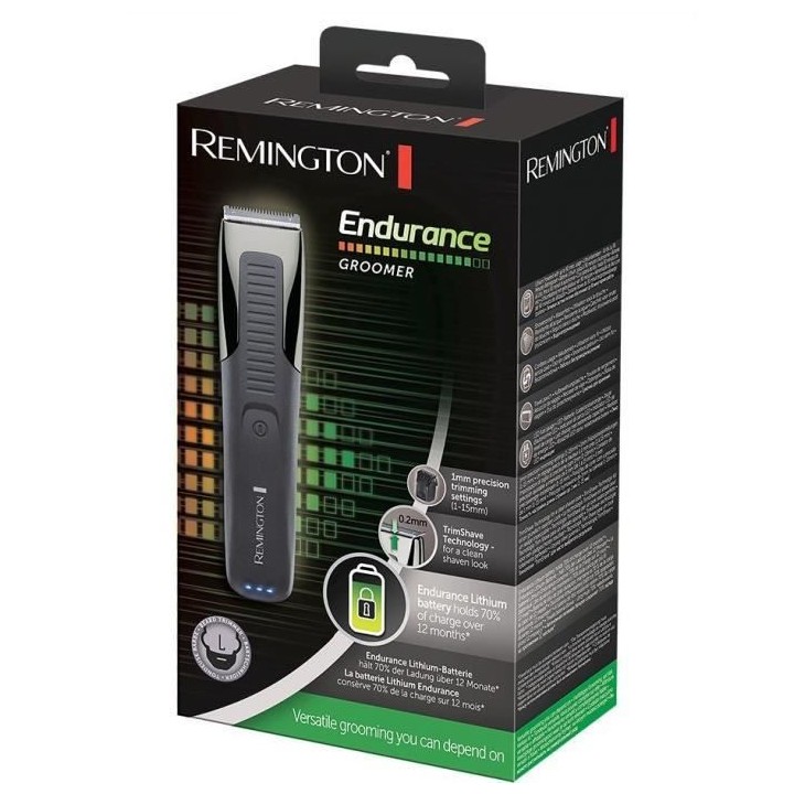 Remington MB4200 Tondeuse Endurance Rasoir Electrique 2en1 Etanche, 15