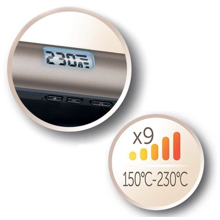 Remington S8540 Fer a lisser, Lisseur Keratin Protect, Plaques Flottan