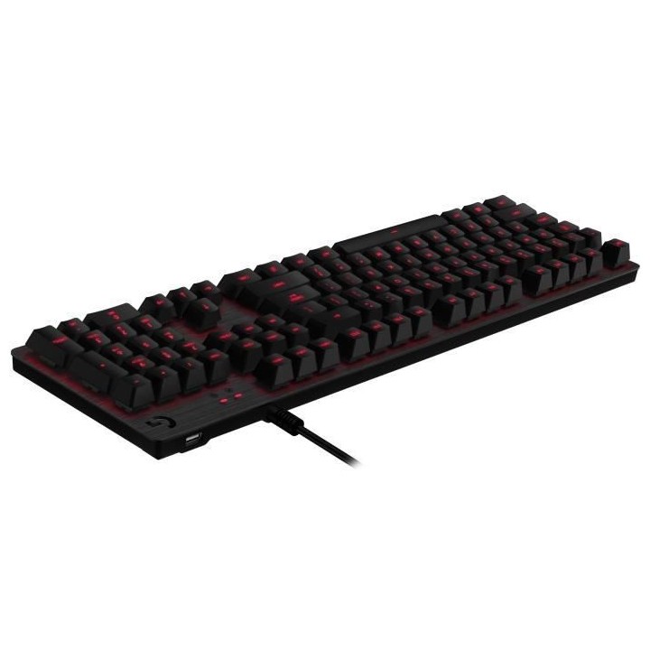 LOGITECH G - Clavier Gamer G413 Carbon - AZERTY - Mécanique - Noir