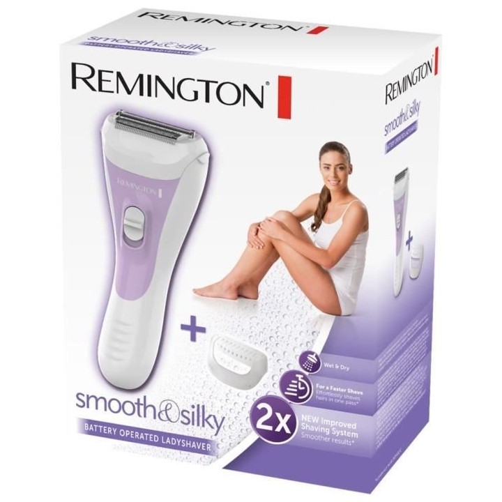 Remington WSF5060 Rasoir Electrique Femme Smooth Silky Etanche Bande H