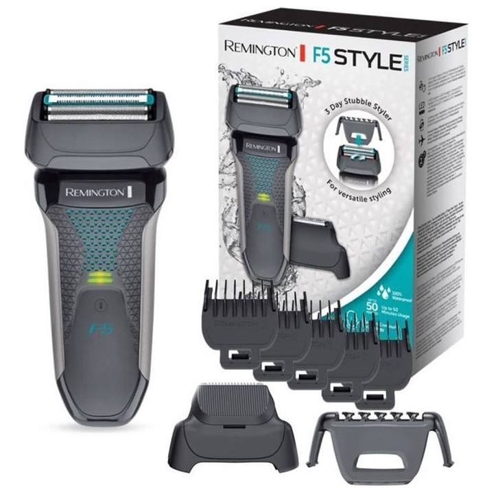 Remington F5000 Rasoir Electrique - Grilles Style Series - Etanche - T