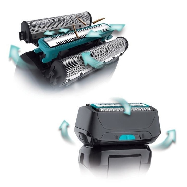 Remington F5000 Rasoir Electrique - Grilles Style Series - Etanche - T