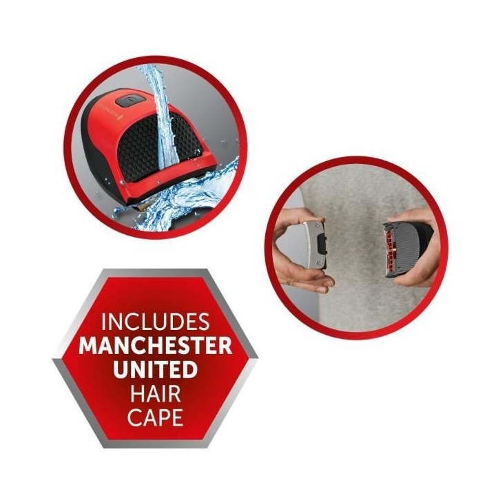 Remington HC4255 Manchester United Edition Tondeuse Cheveux QuickCut,