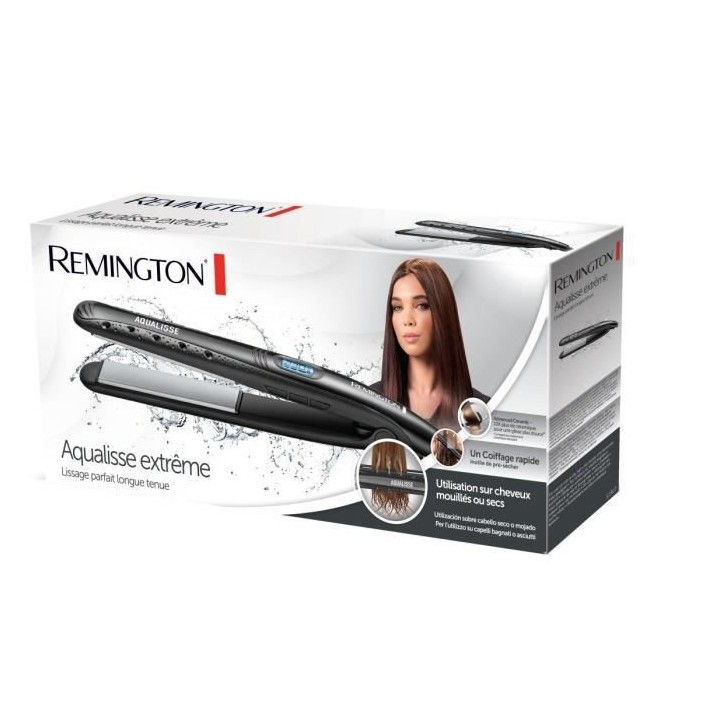 REMINGTON S7307 Lisseur Aqualisse Extreme, Revetement Advanced Ceramic