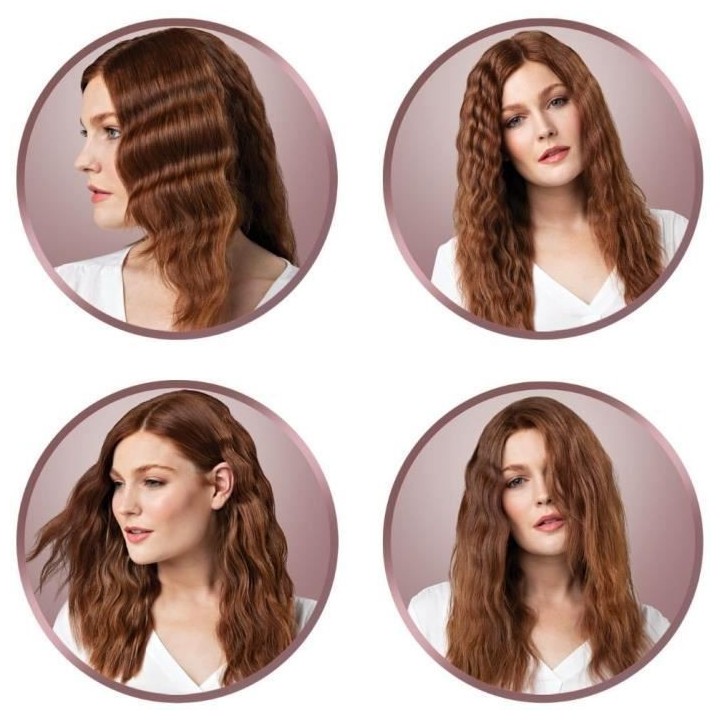 Remington CI91AW Fer a Boucler, Boucleur 4en1 Proluxe, 4 Styles Ondula