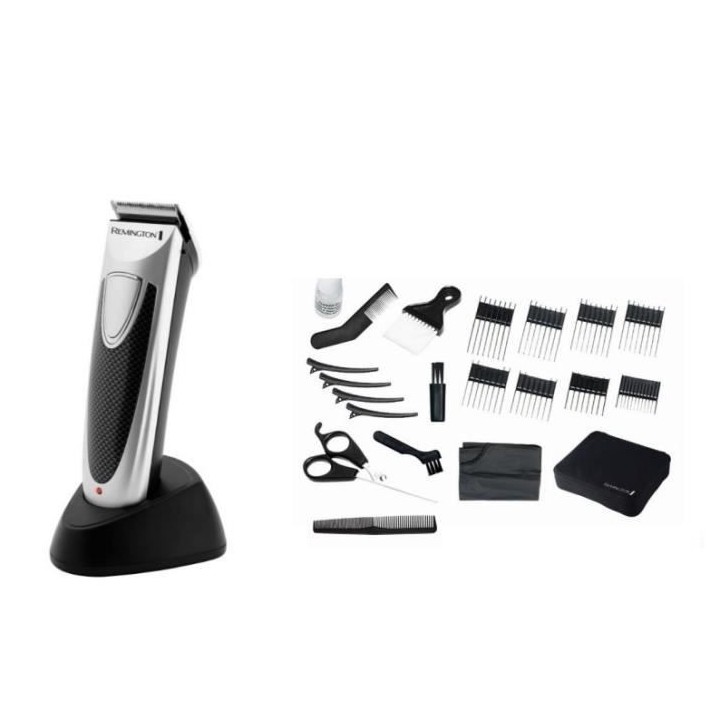 Remington HC4110 Set de Coiffure Tondeuse Cheveux Lames Acier Inoxydab