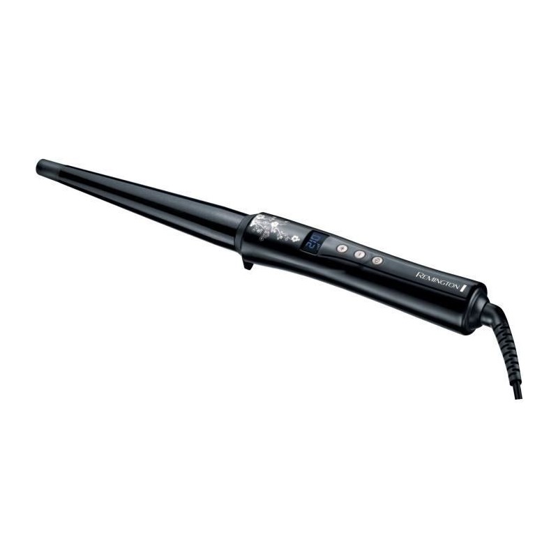 Remington CI95 Fer a Boucler, Boucleur Conique Pearl Advanced Ceramic avec Eclats de Perles, Cheveux Brillants