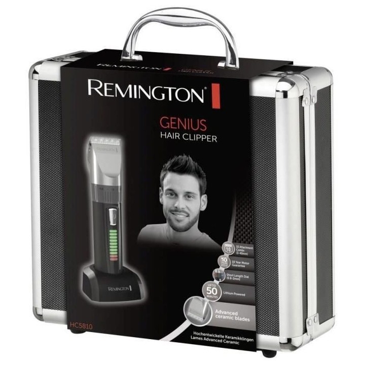 Remington HC5810 Coffret Cheveux, Tondeuse Cheveux Homme,Lames Auto-Af