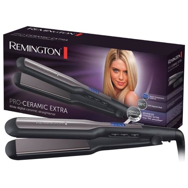 Remington S5525 Fer a Lisser, Lisseur Plaques Flottantes XL Advanced C