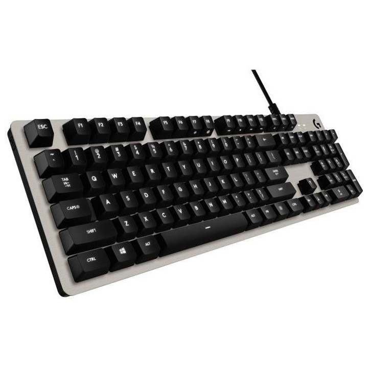 LOGITECH - Clavier Gamer G413 Silver - AZERTY - Mécanique - Noir