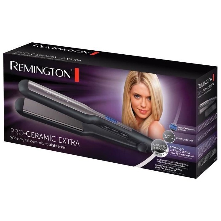Remington S5525 Fer a Lisser, Lisseur Plaques Flottantes XL Advanced C