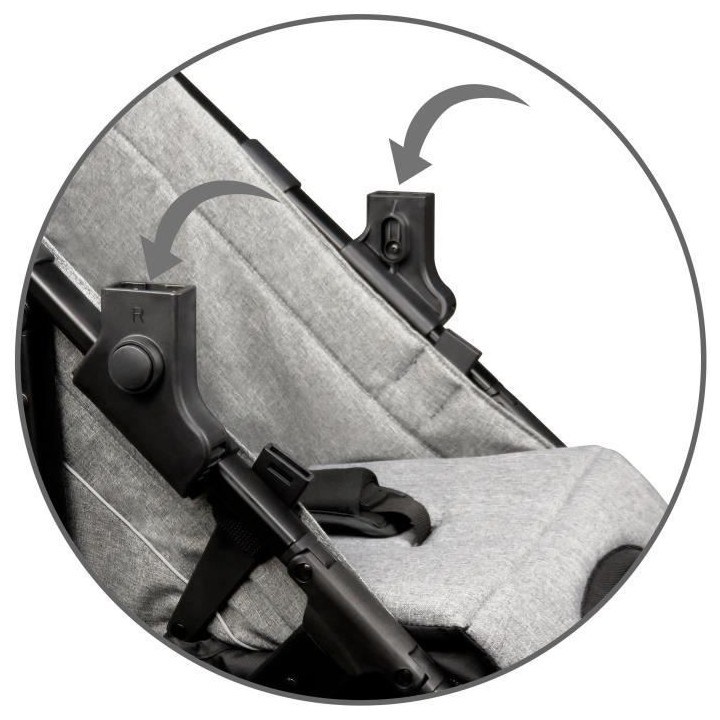 RENOLUX Poussette compacte Wink 2 - Des la naissance - Dossier inclina