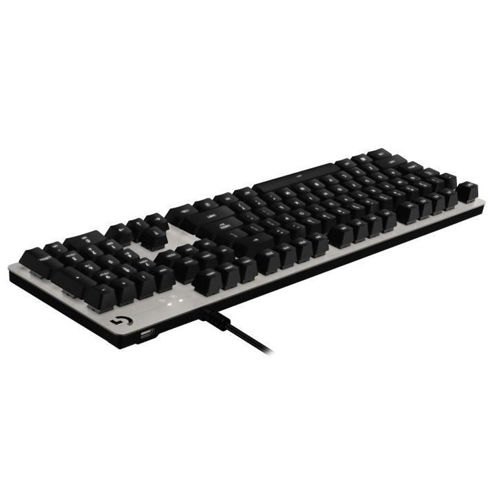 LOGITECH - Clavier Gamer G413 Silver - AZERTY - Mécanique - Noir