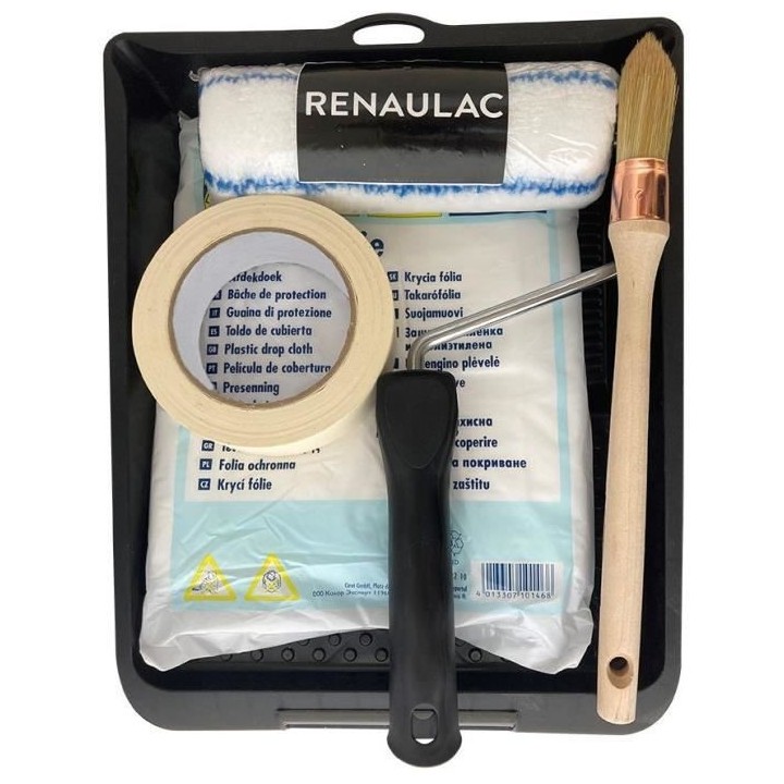 Kit complet d'outils professionnel spécial peinture acrylique - Roule