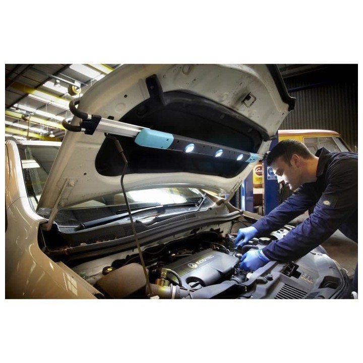 RING Lampe de Capot Professionnelle COB REUBL1000 LED 3 x 5 W Extensib