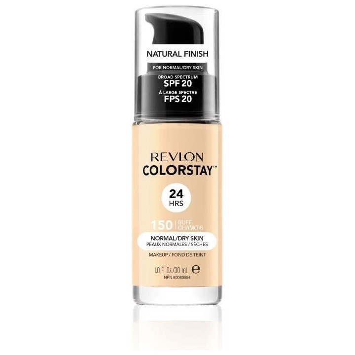 Revlon Colorstay Fond de Teint Peaux Normales a Seches n°150 Buff 30m
