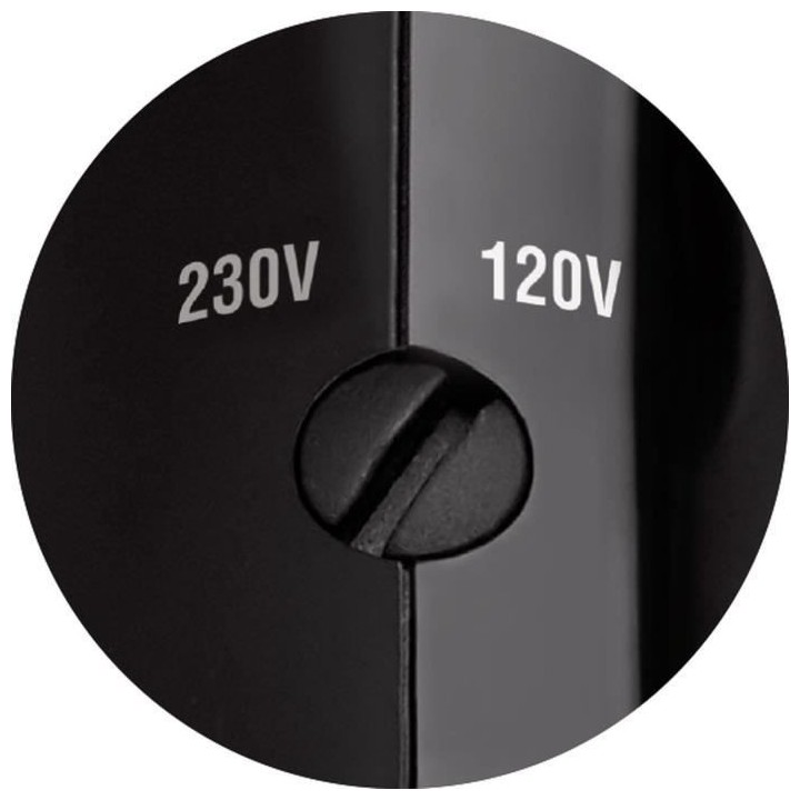 Revlon Seche-cheveux de voyage REV-007 1200W Noir