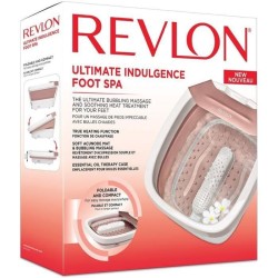 REVLON - Balnéothérapie bain de pieds - fonction massage - Rose