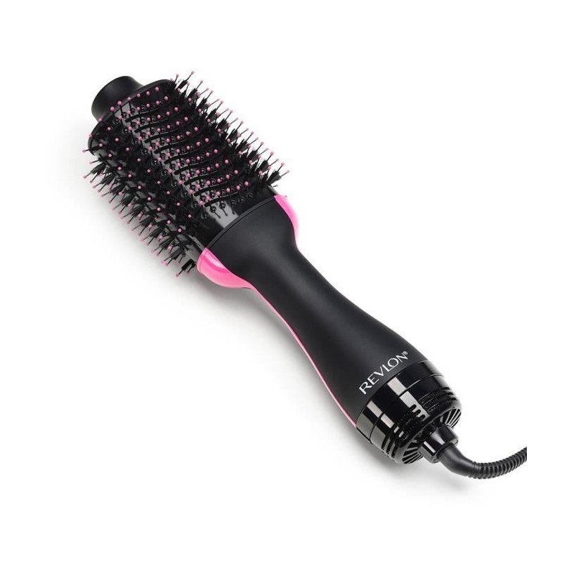 REVLON RVDR5222E - Brosse séchante volumisante 2 en 1 perfectionniste - Pro Collection - Noir/Rose