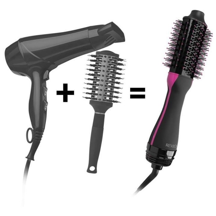 REVLON RVDR5282UKE - Brosse séchante volumisante One Step - Cheveux c