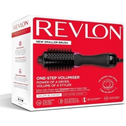 REVLON RVDR5282UKE - Brosse séchante volumisante One Step - Cheveux courts a mi longs - Brosse ovale - Poils mixtes - 3 réglag