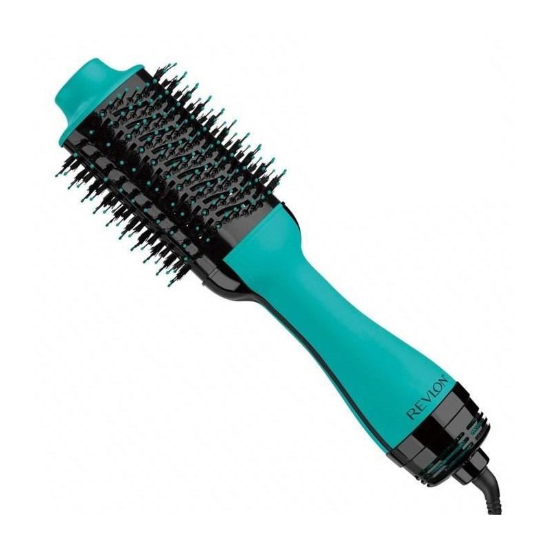 REVLON Teal Blue Brosse séchante et coiffante - Technologie ionique - 2 vitesses - Bleu