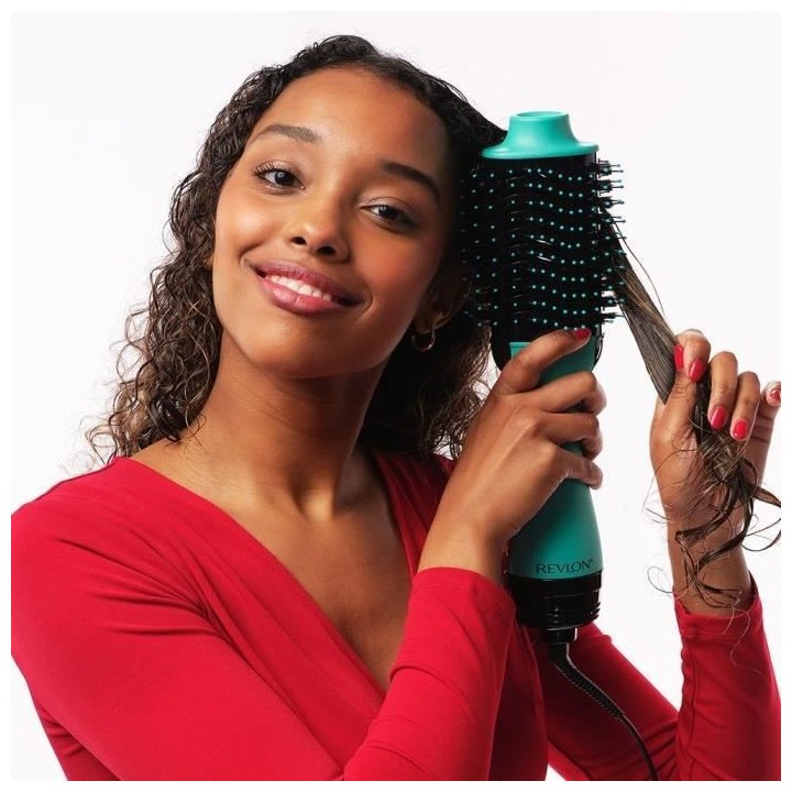 REVLON Teal Blue Brosse séchante et coiffante - Technologie ionique -