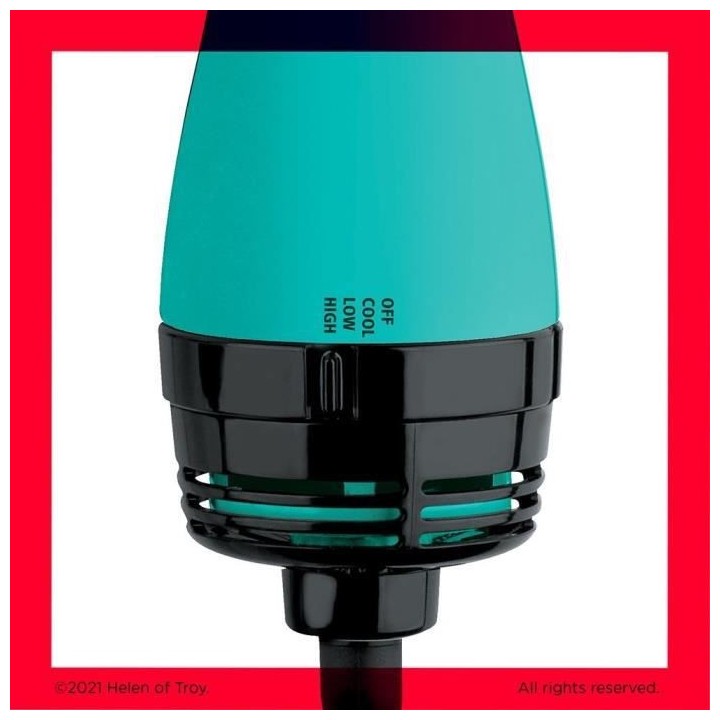 REVLON Teal Blue Brosse séchante et coiffante - Technologie ionique -