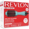 REVLON Teal Blue Brosse séchante et coiffante - Technologie ionique - 2 vitesses - Bleu